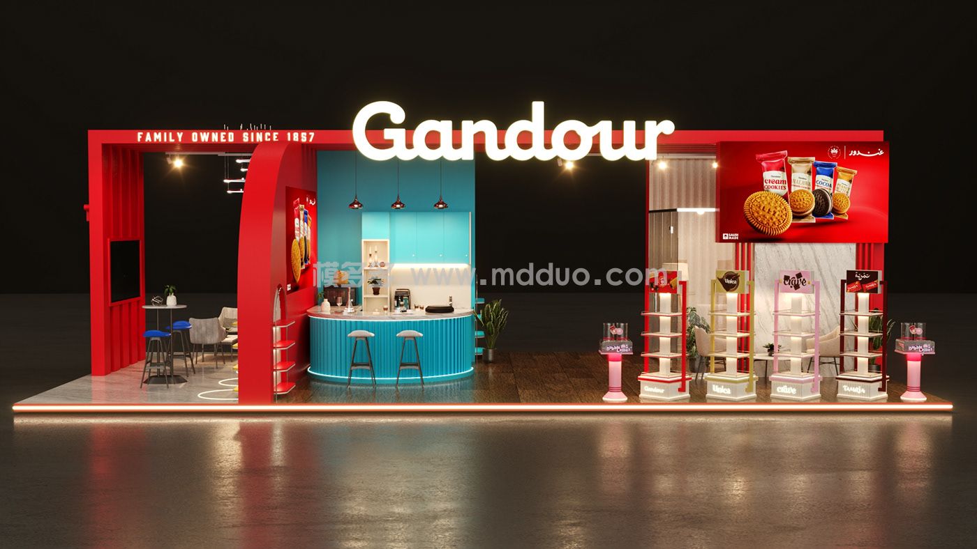 Ghandoor 12x6 Booth