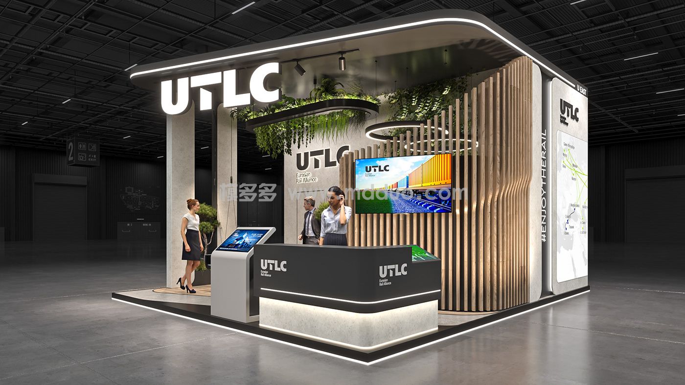 3 exhibit booths for UTLC