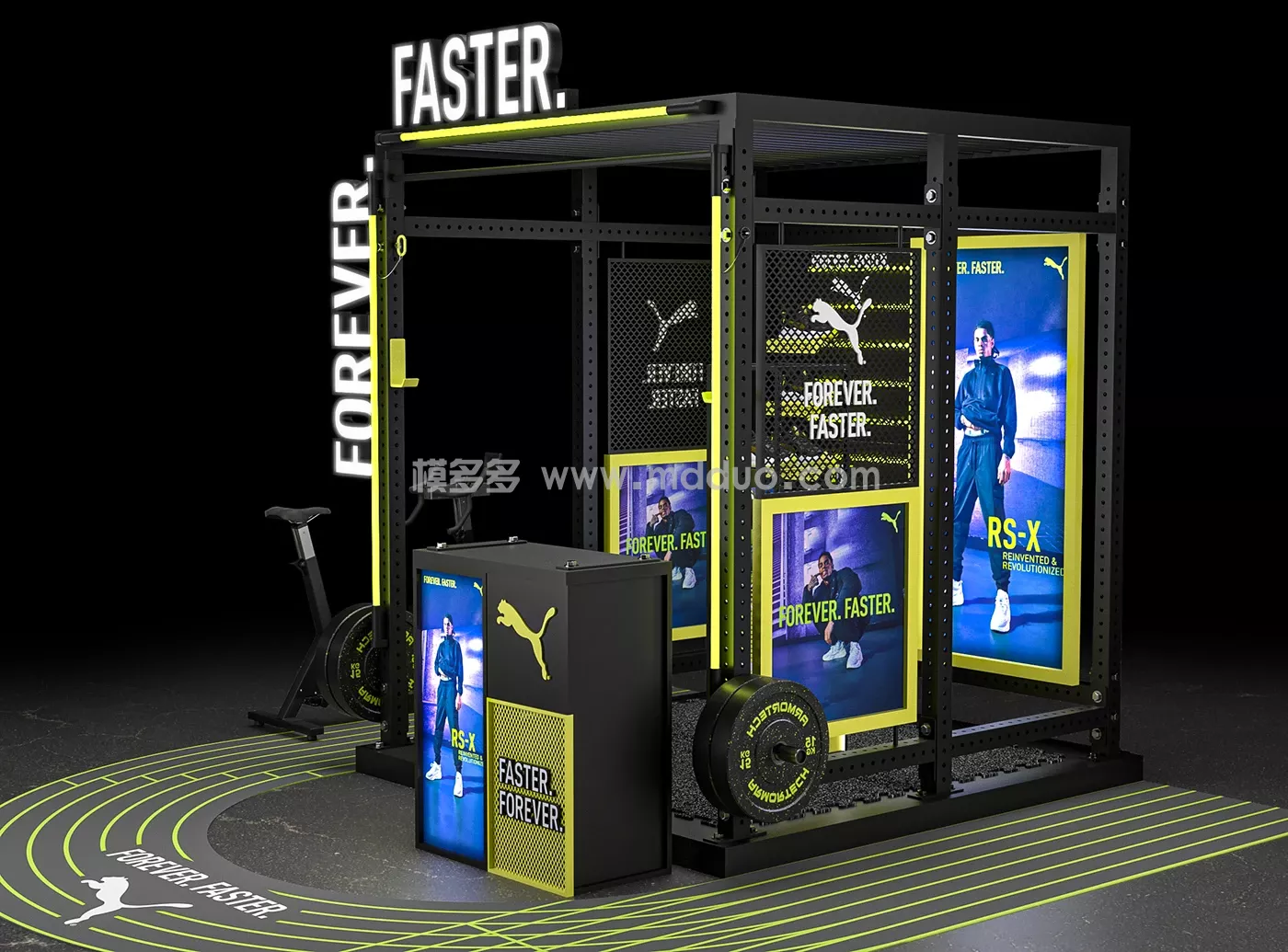 Puma Activation Stand design (图2)