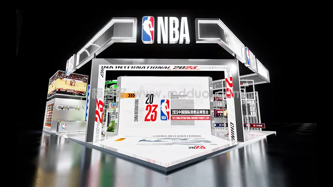 2023 消博会NBA展台(图1)