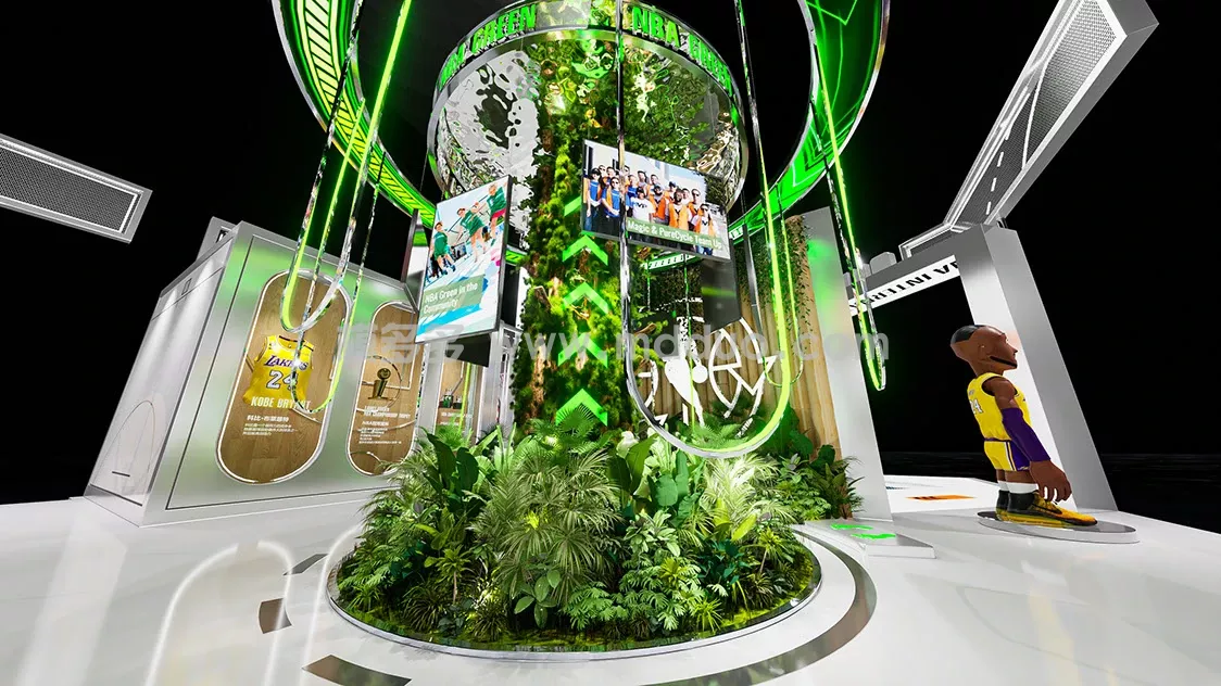 2023 消博会NBA展台(图7)