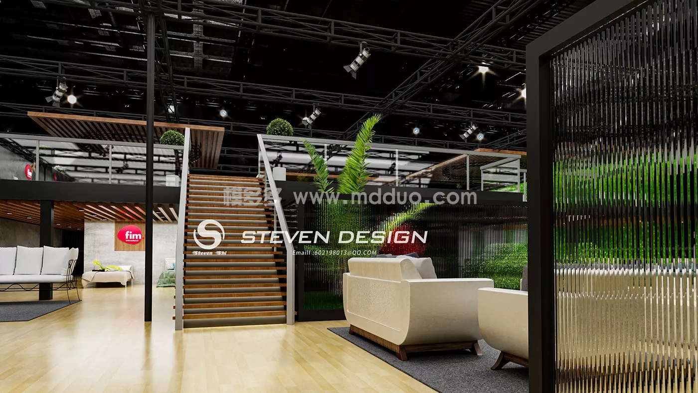 CIFF 家具展FIM展台设计(图2)