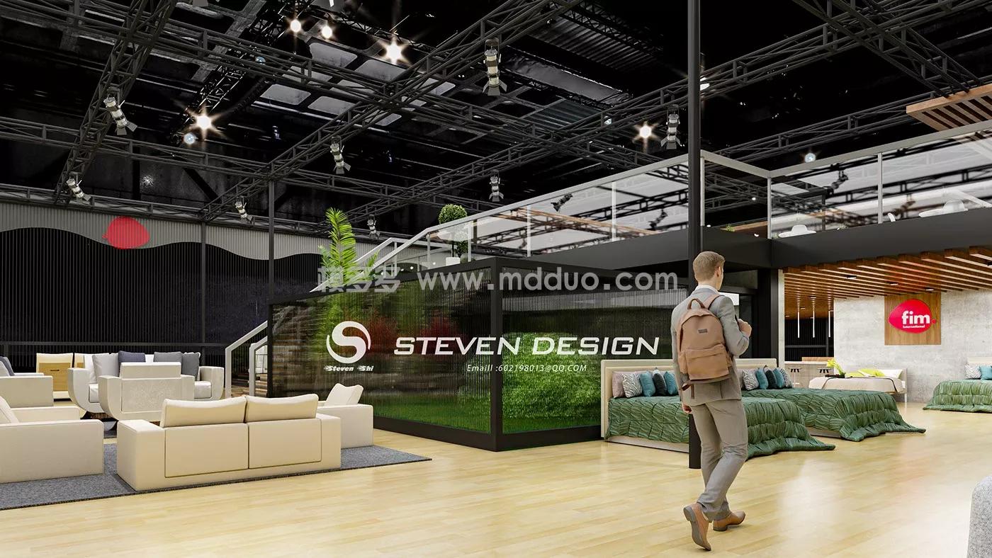 CIFF 家具展FIM展台设计(图10)