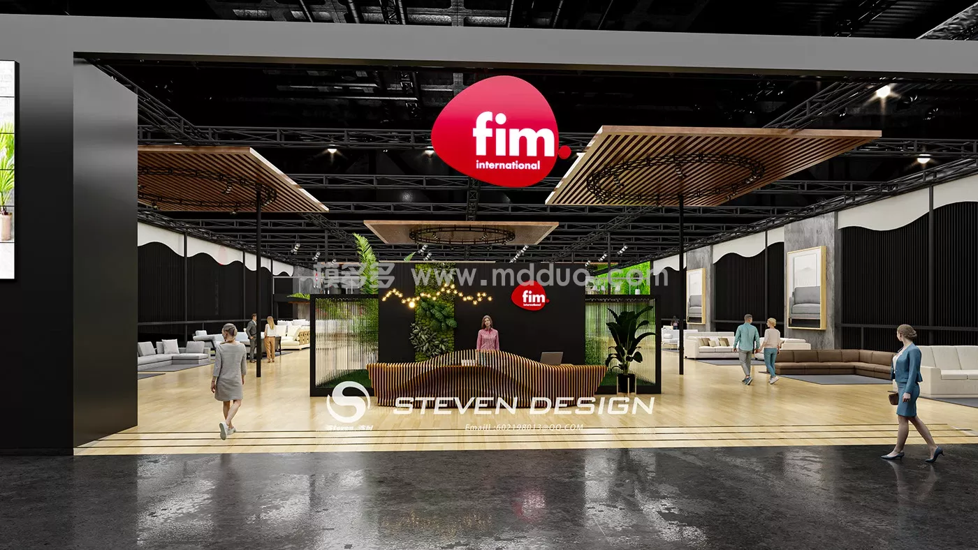 CIFF 家具展FIM展台设计(图17)