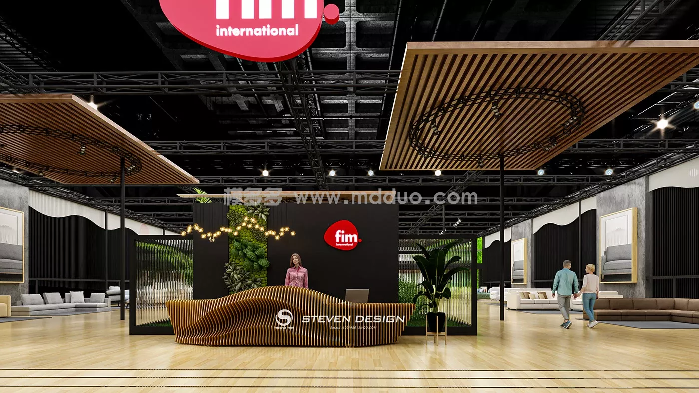 CIFF 家具展FIM展台设计(图19)