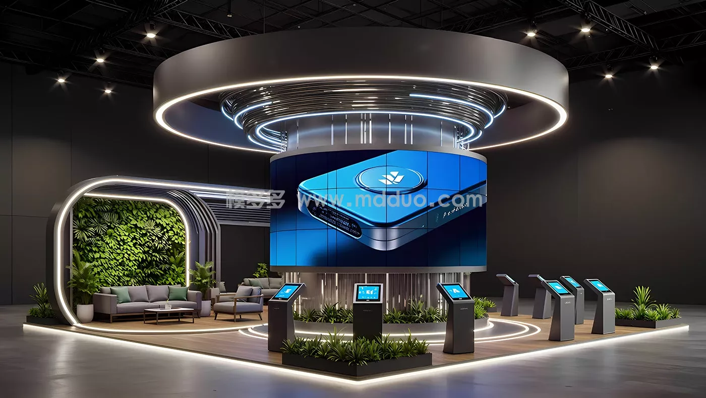 Gltex booth concept(图1)