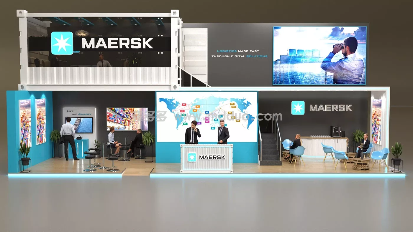 Maersk stand(图1)