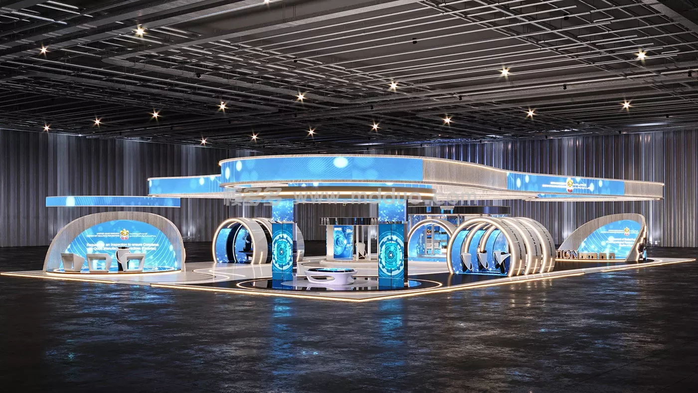 MOHAP stand- Arab Health Exhibition and Conference 2024(图3)