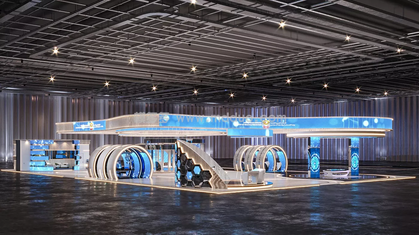 MOHAP stand- Arab Health Exhibition and Conference 2024(图4)