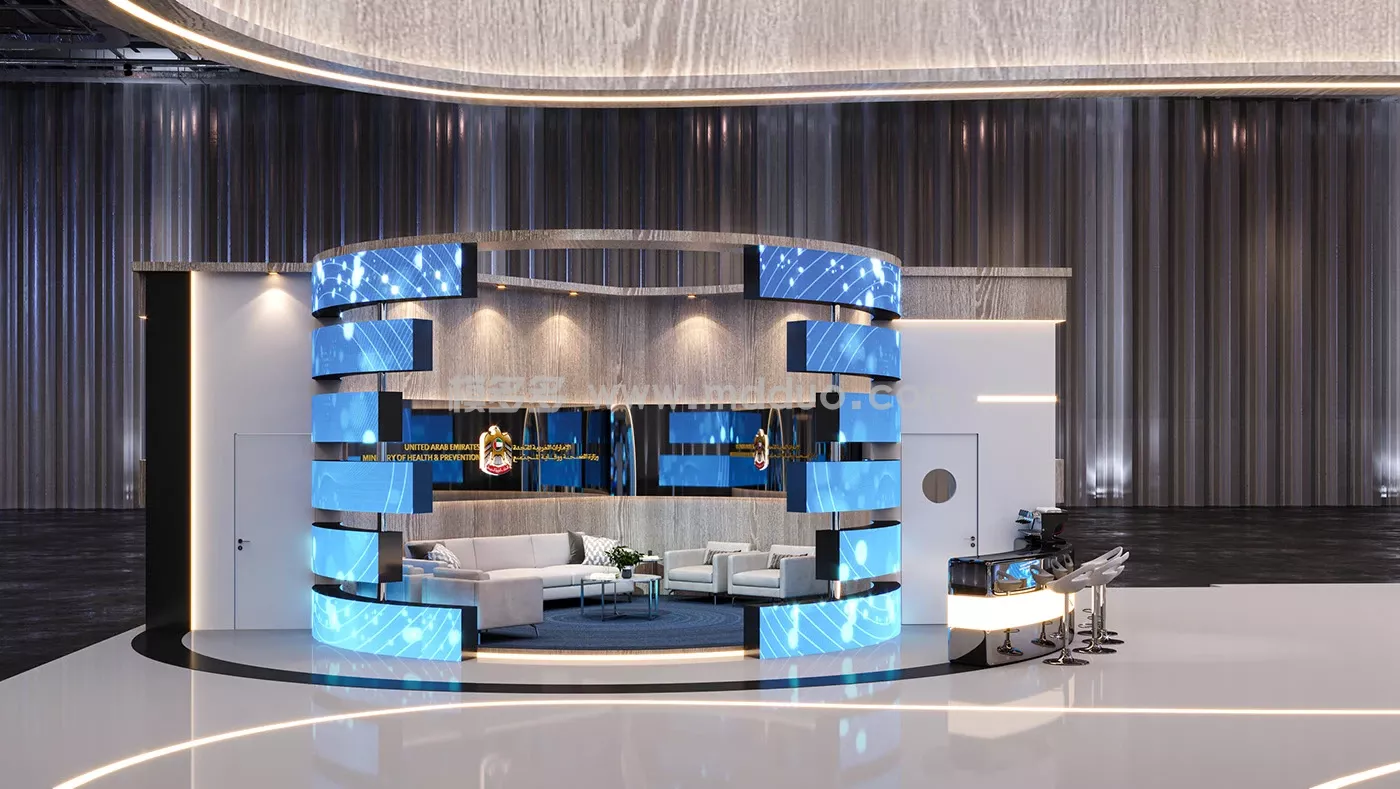 MOHAP stand- Arab Health Exhibition and Conference 2024(图13)