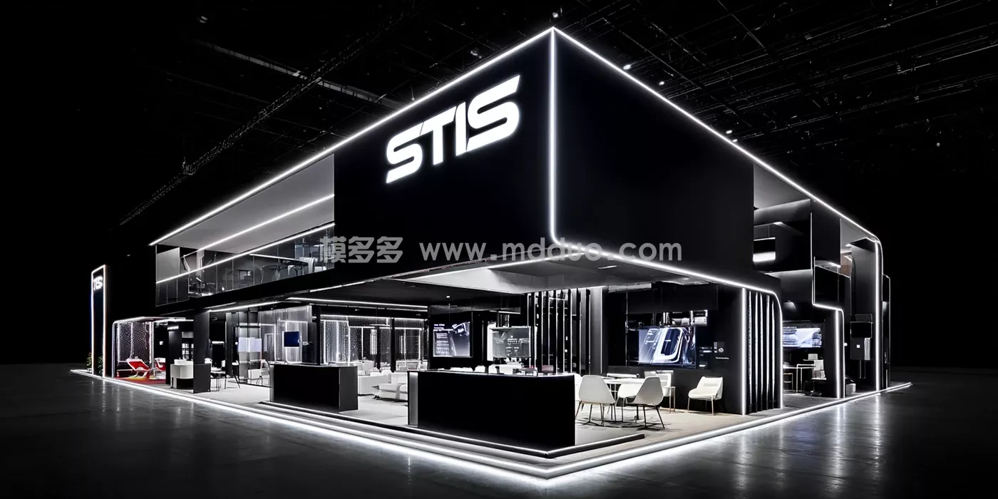 STS booth AI CONCEPT __ Behance(图3)