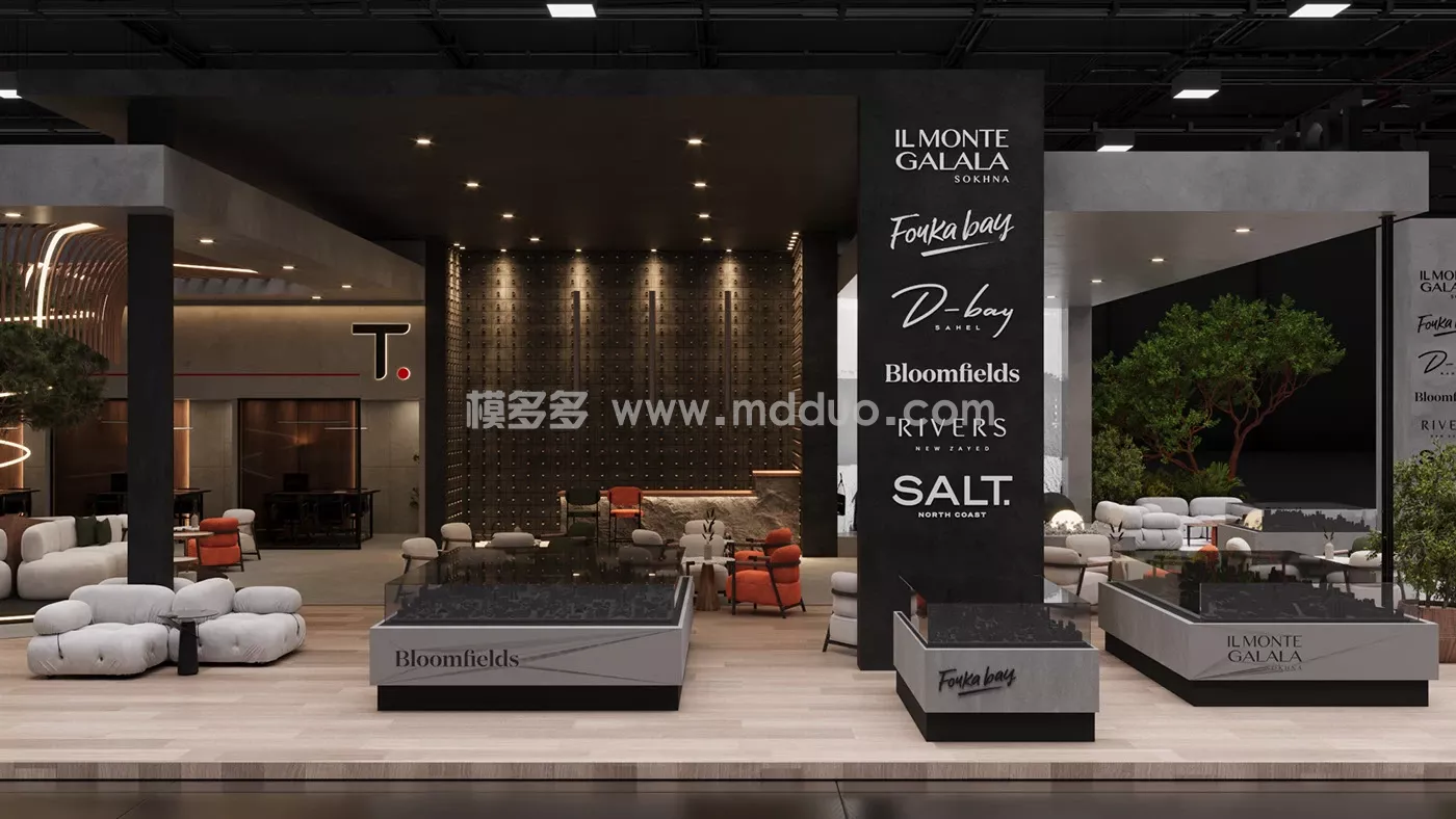 Tatweer Misr booth design proposal - cityscape 2025 (图6)