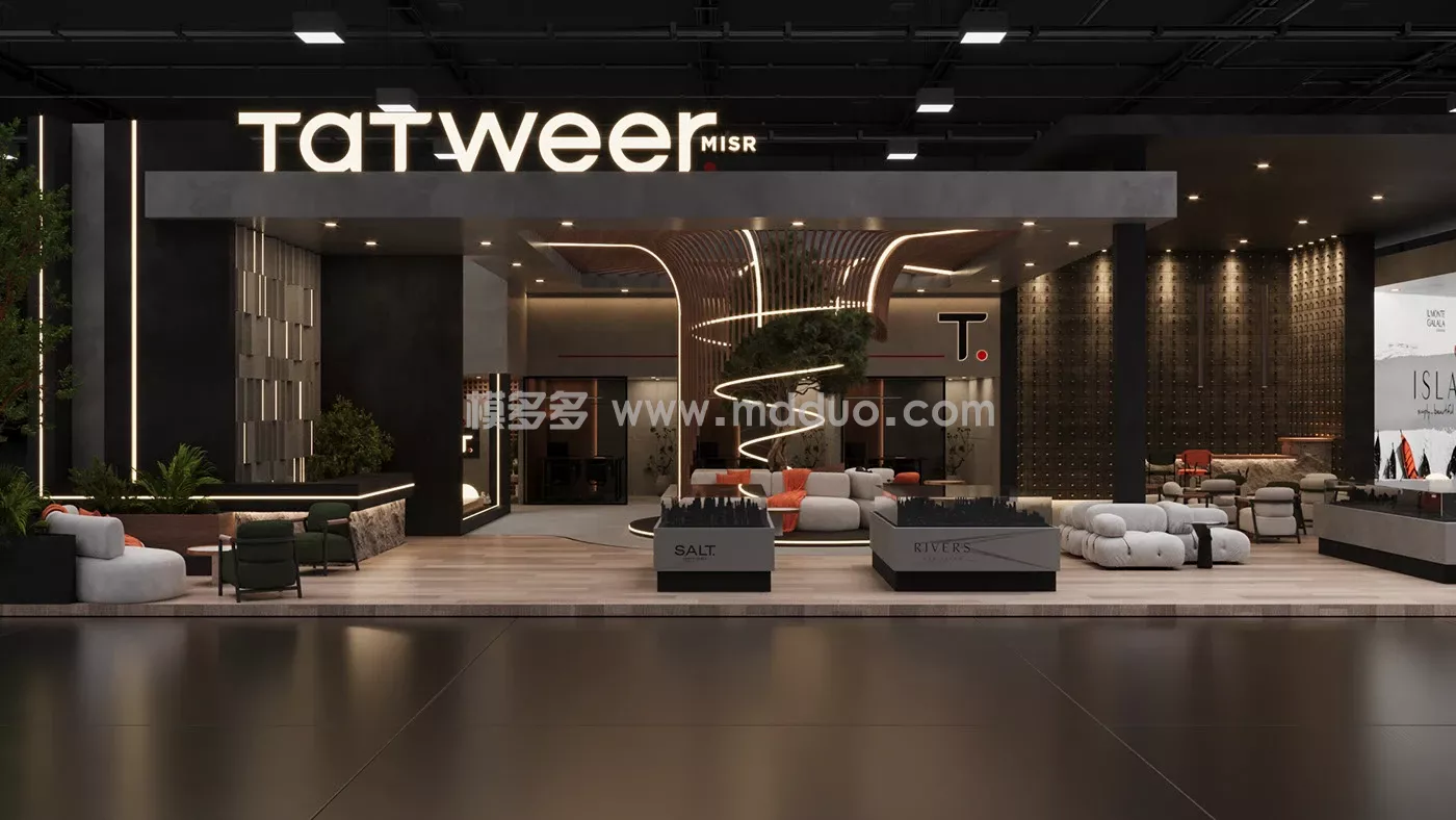 Tatweer Misr booth design proposal - cityscape 2025 (图7)