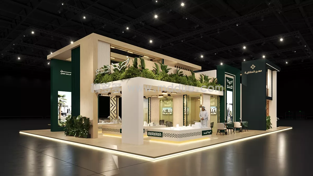 Wakan & Maheer_Cityscape Global Exhibition Booth Design(图4)