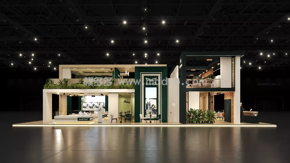 Wakan & Maheer_Cityscape Global Exhibition Booth Design(图5)