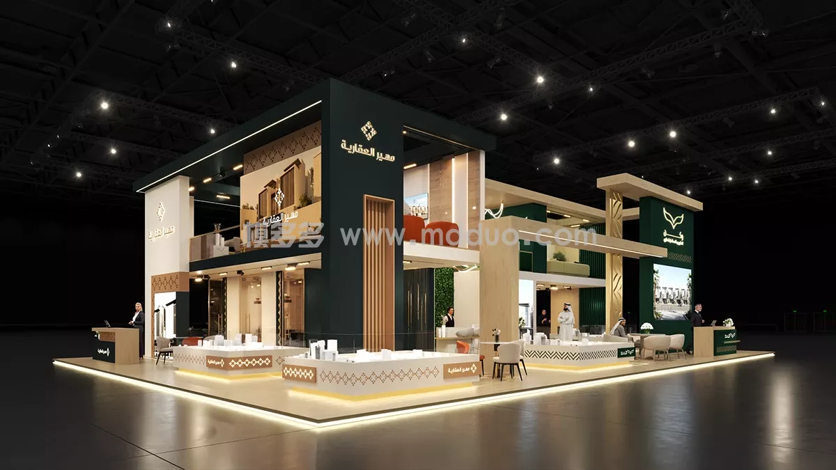 Wakan & Maheer_Cityscape Global Exhibition Booth Design(图7)