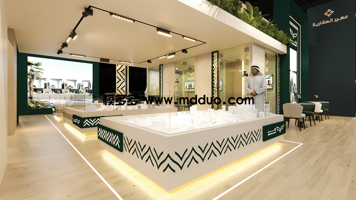 Wakan & Maheer_Cityscape Global Exhibition Booth Design(图11)