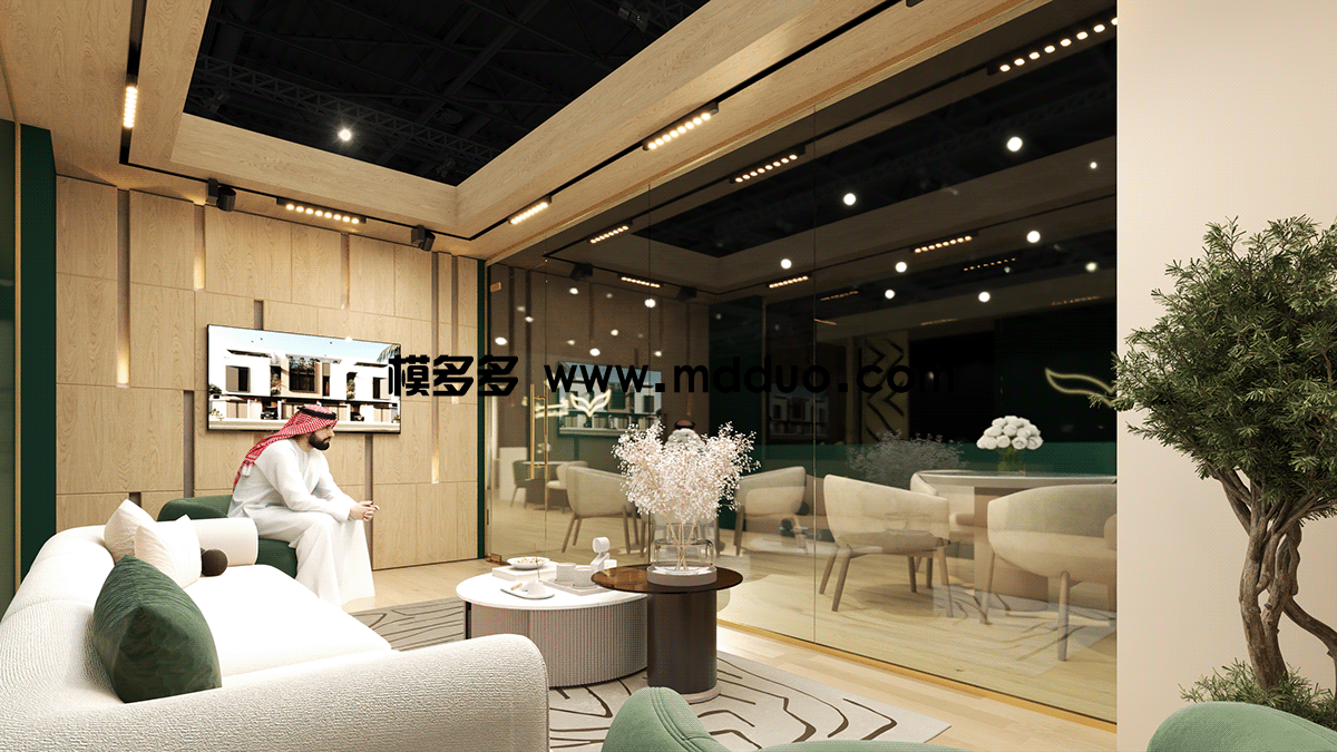 Wakan & Maheer_Cityscape Global Exhibition Booth Design(图21)