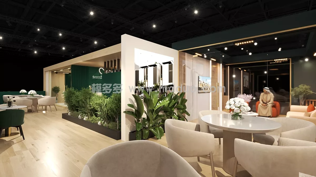 Wakan & Maheer_Cityscape Global Exhibition Booth Design(图22)