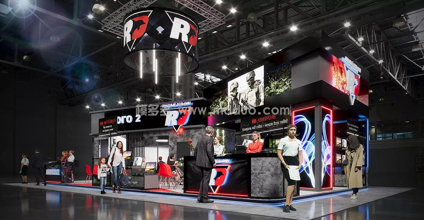 ВЫСТАВОЧНЫЙ СТЕНД _ EXHIBITION STAND _ BOOTH(图3)