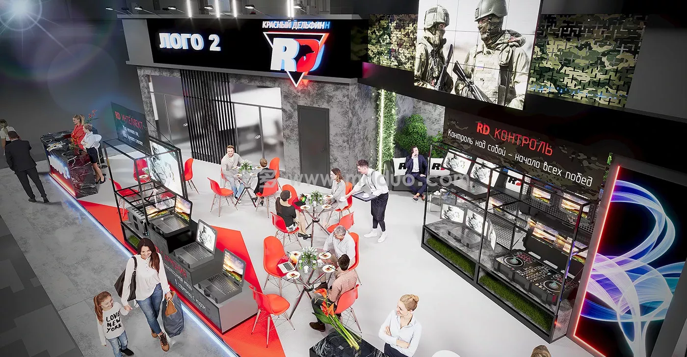 ВЫСТАВОЧНЫЙ СТЕНД _ EXHIBITION STAND _ BOOTH(图13)