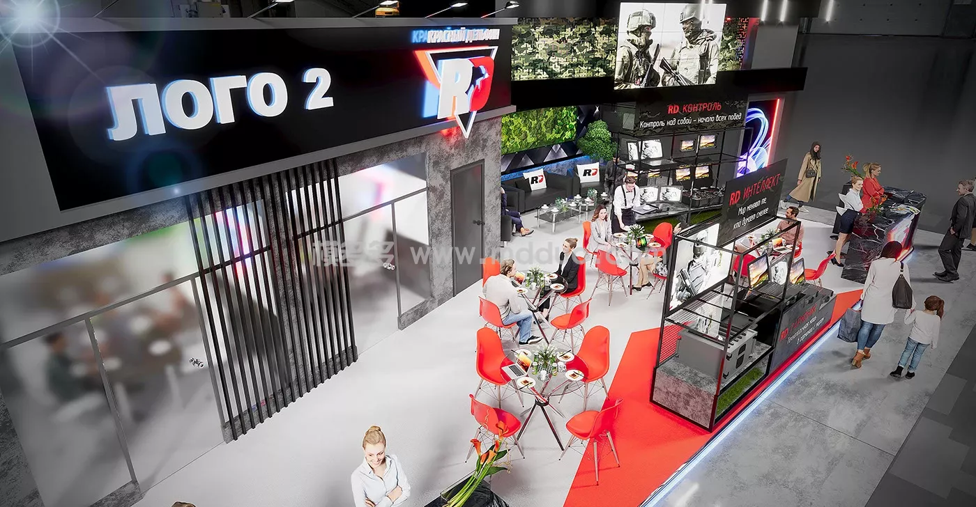 ВЫСТАВОЧНЫЙ СТЕНД _ EXHIBITION STAND _ BOOTH(图12)